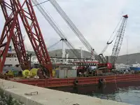 Σκάφος γερανού προς πώληση