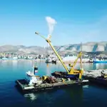 Σκάφος γερανού προς πώληση